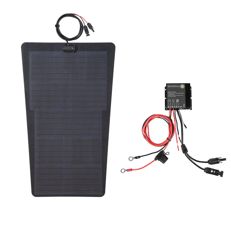 Ford Super Duty 4th Gen(2017-2022) F250 Lensun 65W Hood Flexible Solar Panel