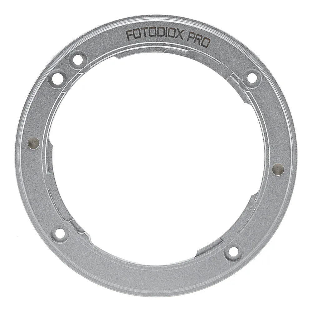 Fotodiox Pro TOUGH E-Mount - Silver - Light Tight Replacement Lens Mount for Sony E-mount Cameras