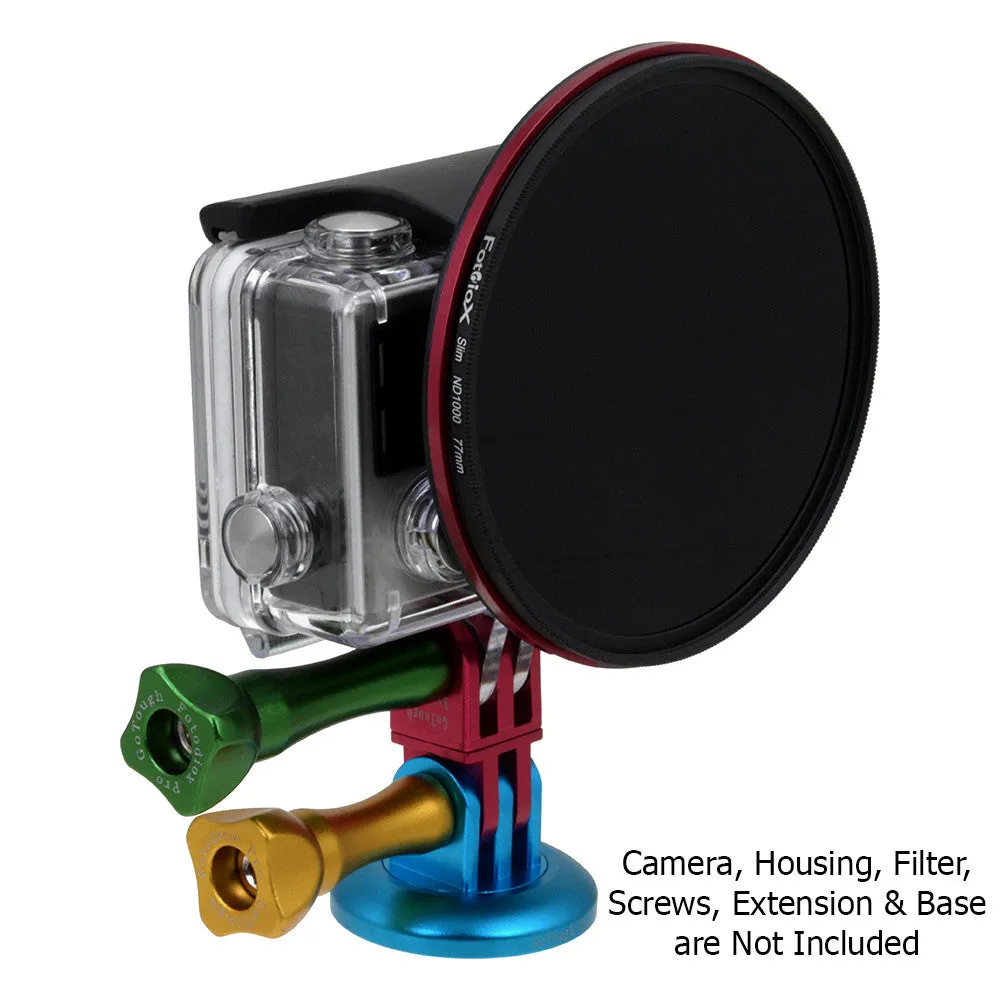 Fotodiox Pro WonderPana Go SuperV H3 /4 Filter Adapter - GoTough 77mm Filter Adapter f/ GoPro HERO3 /4 Slimline Housing