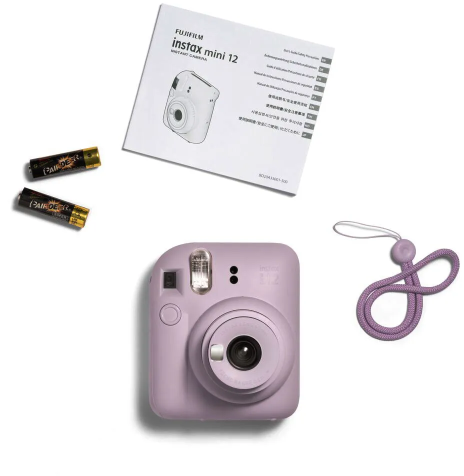 FUJIFILM INSTAX MINI 12 Instant Film Camera (Lilac Purple)