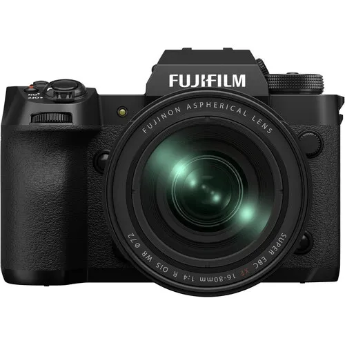 FUJIFILM X-H2 Body, Black with XF16-80mmF4 R OIS WR Lens Kit