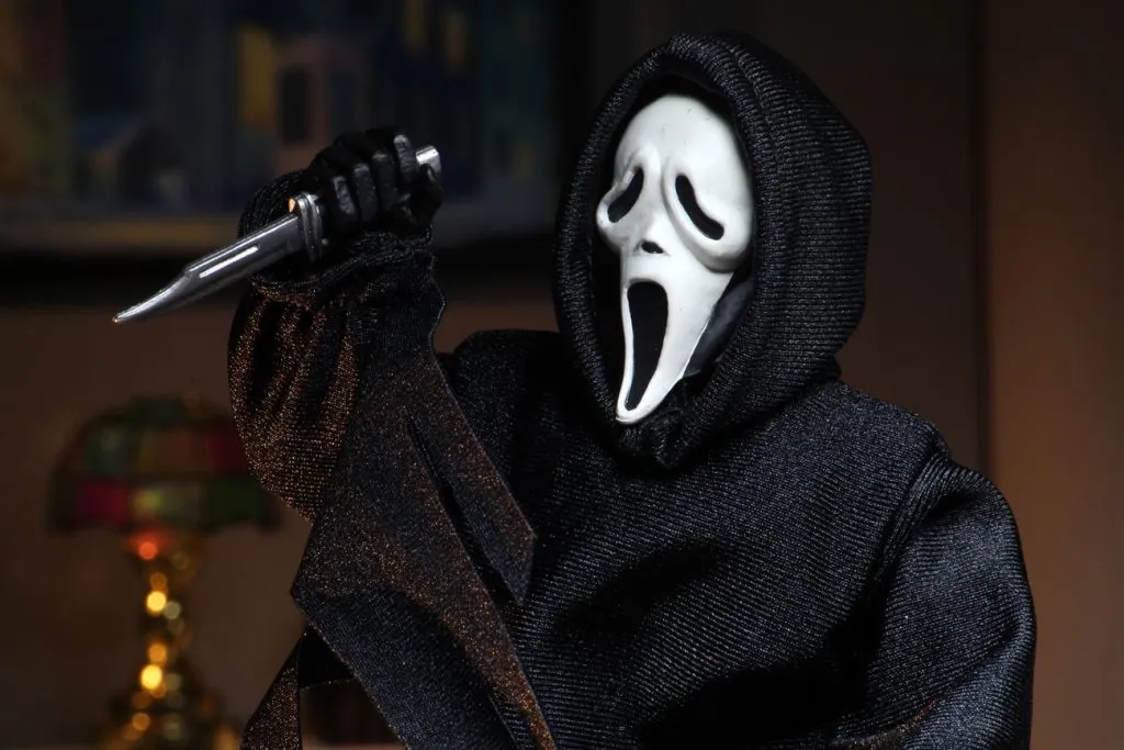 Ghost Face 8” Clothed Action Figure -Scream - NECA