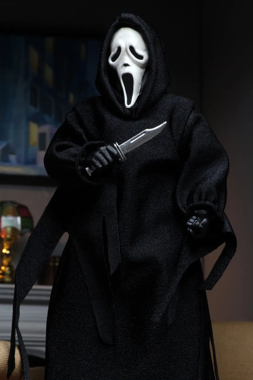 Ghost Face 8” Clothed Action Figure -Scream - NECA