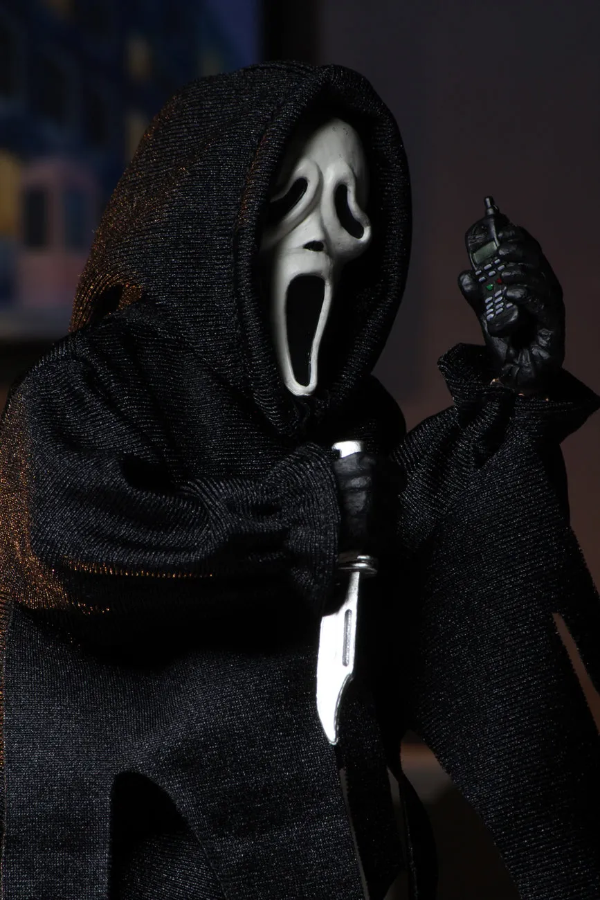 Ghost Face 8” Clothed Action Figure -Scream - NECA