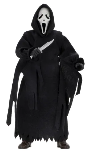 Ghost Face 8” Clothed Action Figure -Scream - NECA