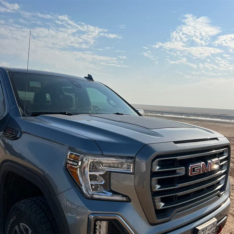 GMC Sierra 1500 (2019-2022) Lensun 85W 12V Hood Flexble Solar Panel
