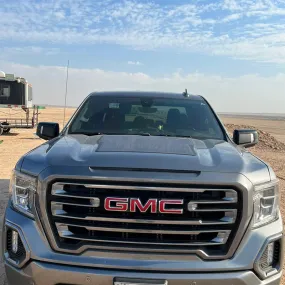 GMC Sierra 1500 (2019-2022) Lensun 85W 12V Hood Flexble Solar Panel