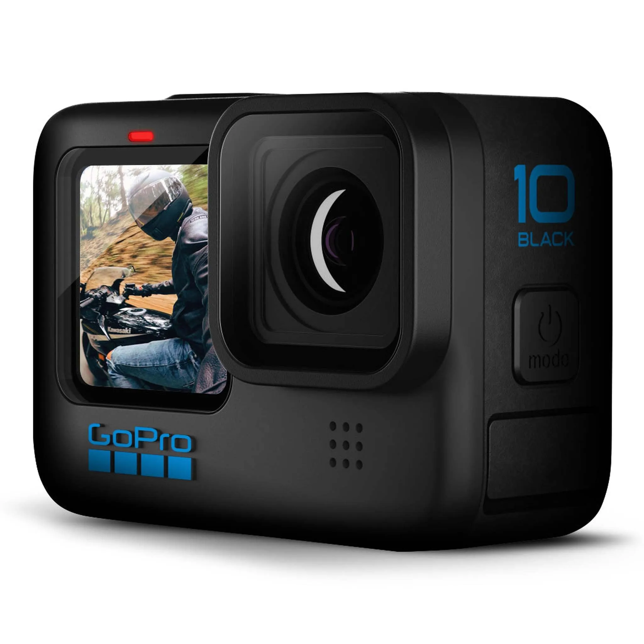 GoPro HERO10 - Action Camera   64GB Card, 50 Piece Accessory Kit and 2 Batteries
