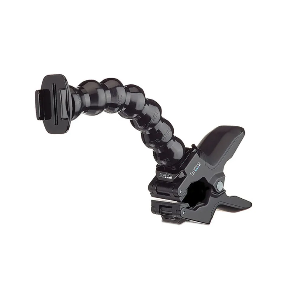 GoPro Jaws QR Quick Release Adjustable Neck and Clamp Mount with 0.25" to 2" in Diameter for HERO 12 / 11 / 11 Mini / 10 / 9 / 8 Black Action Cameras | ACMPM-001