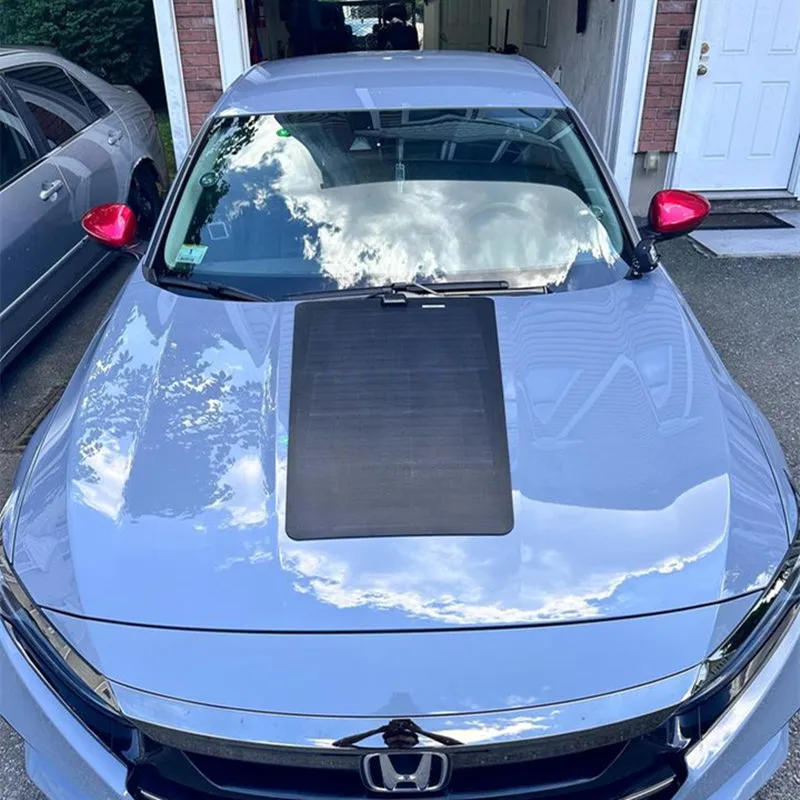 Honda Accord 10th Gen (2017-2022) Lensun 65W Hood/Bonnet Flexible Solar Panel