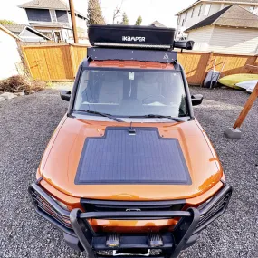 Honda Element Lensun 75W 12V Hood/Bonnet Flexible Solar Panel