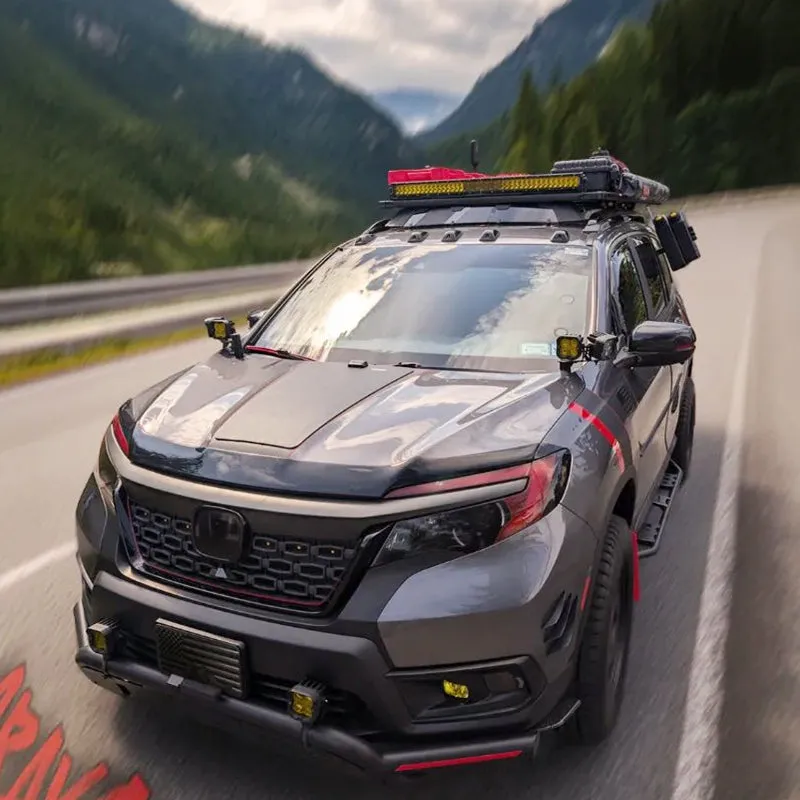 Honda Ridgeline 2nd Gen (2017-2020) Lensun 45W Hood/Bonnet Flexible Solar Panel