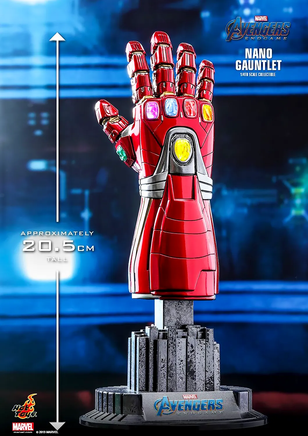 HOT TOYS MARVEL  AVENGERS: ENDGAME NANO GAUNTLET 1/4 ACS010