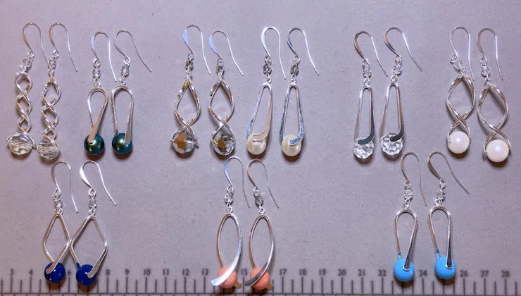 How to Make the Audrey Earring Trio Kits featuring Preciosa Crystals and Pearls by Beadaholique