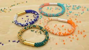 How to Make the Graduated Kumihimo Bracelet Kits by Beadaholique