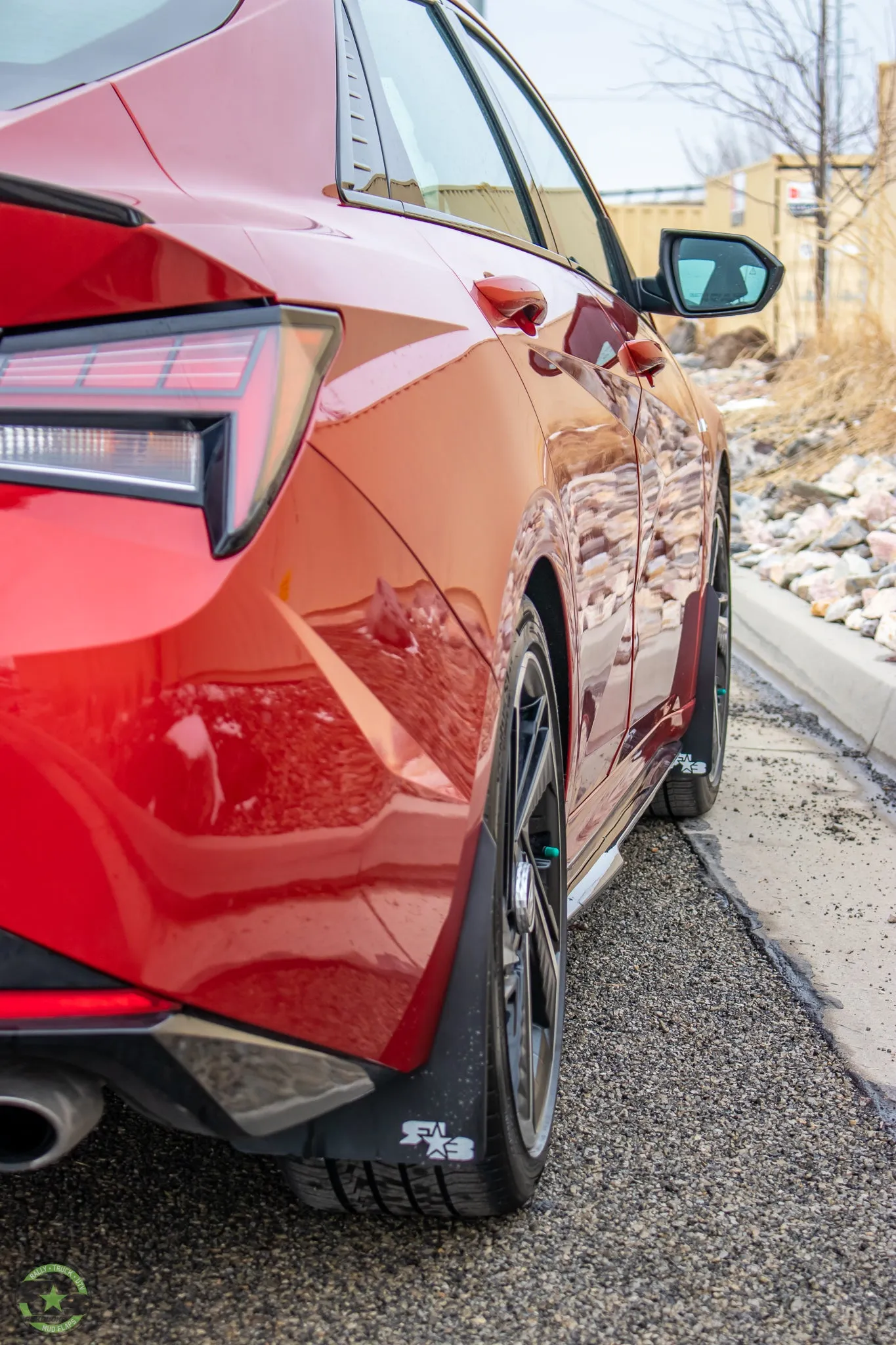 Hyundai Elantra N & N-Line Sedan 2021  Mud Flaps