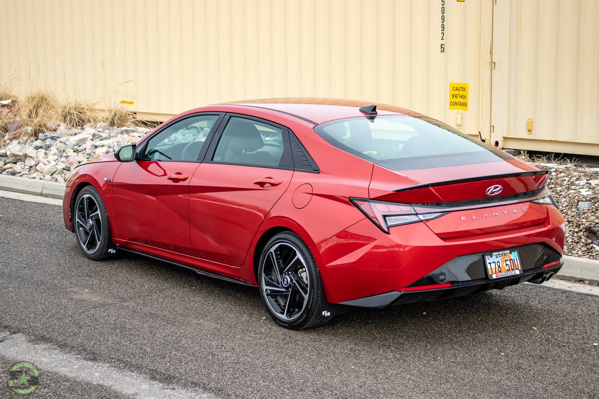 Hyundai Elantra N & N-Line Sedan 2021  Mud Flaps