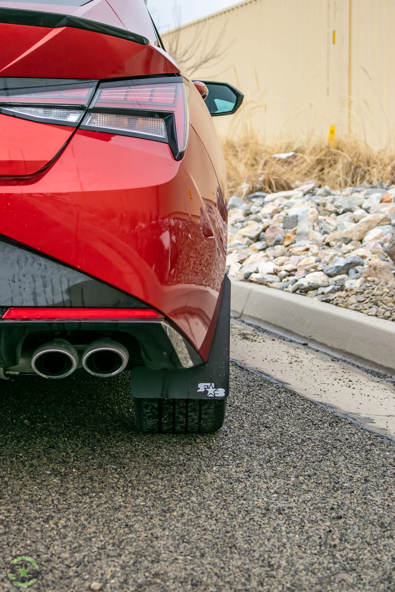 Hyundai Elantra N & N-Line Sedan 2021  Mud Flaps
