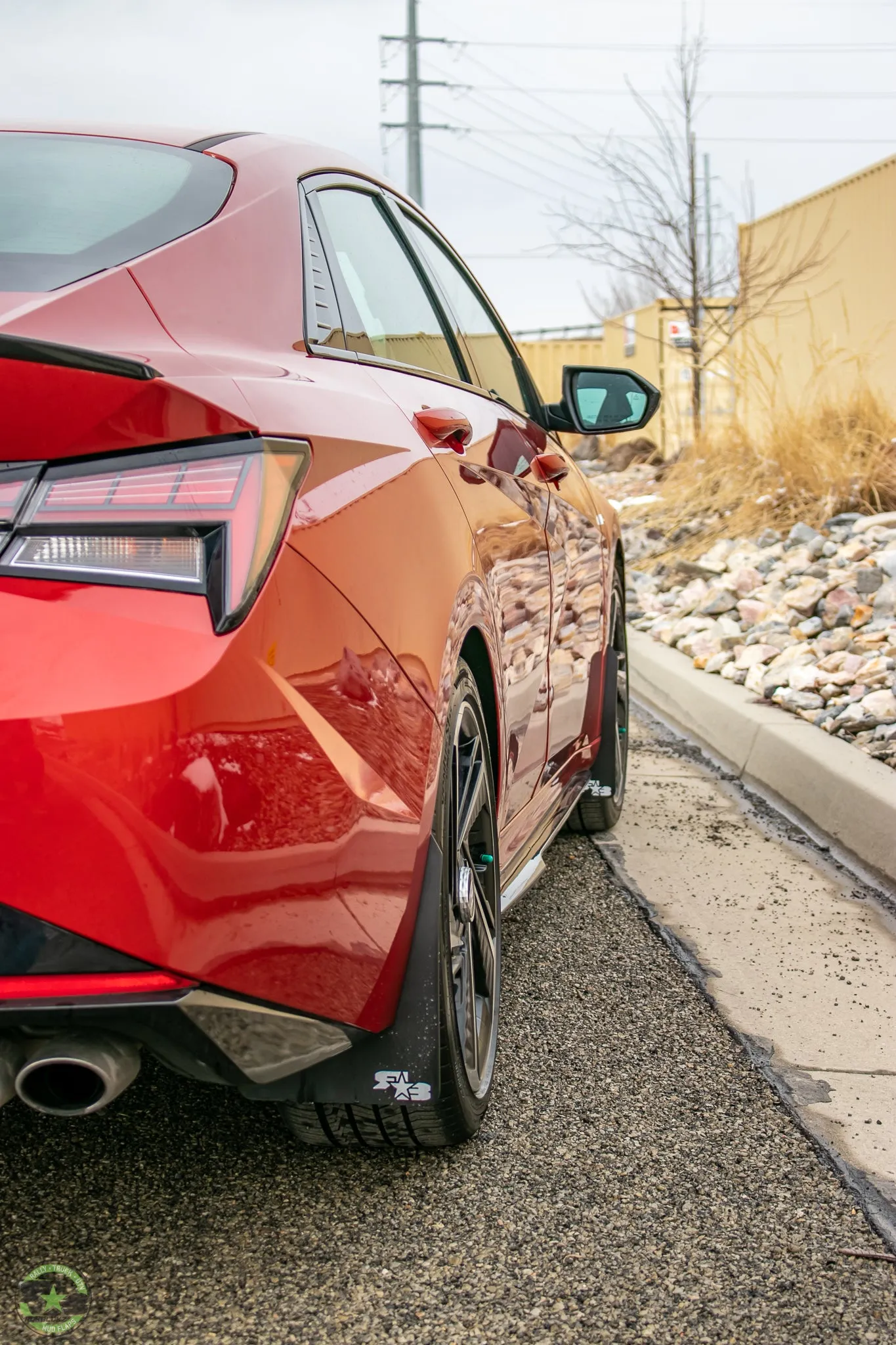 Hyundai Elantra N & N-Line Sedan 2021  Mud Flaps