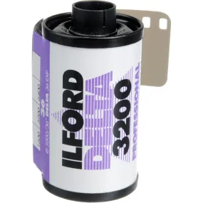 Ilford 1887710 Delta 3200- 36exp Black and White Film