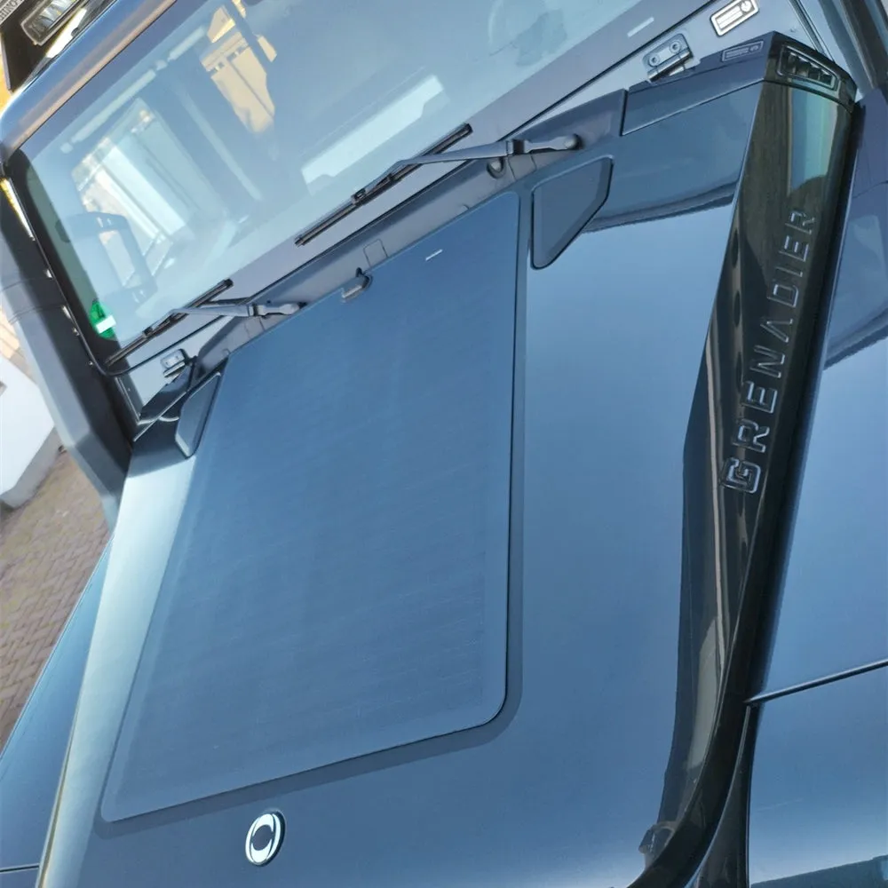 Ineos Grenadier Lensun 90W Hood/Bonnet Flexible Solar Panel