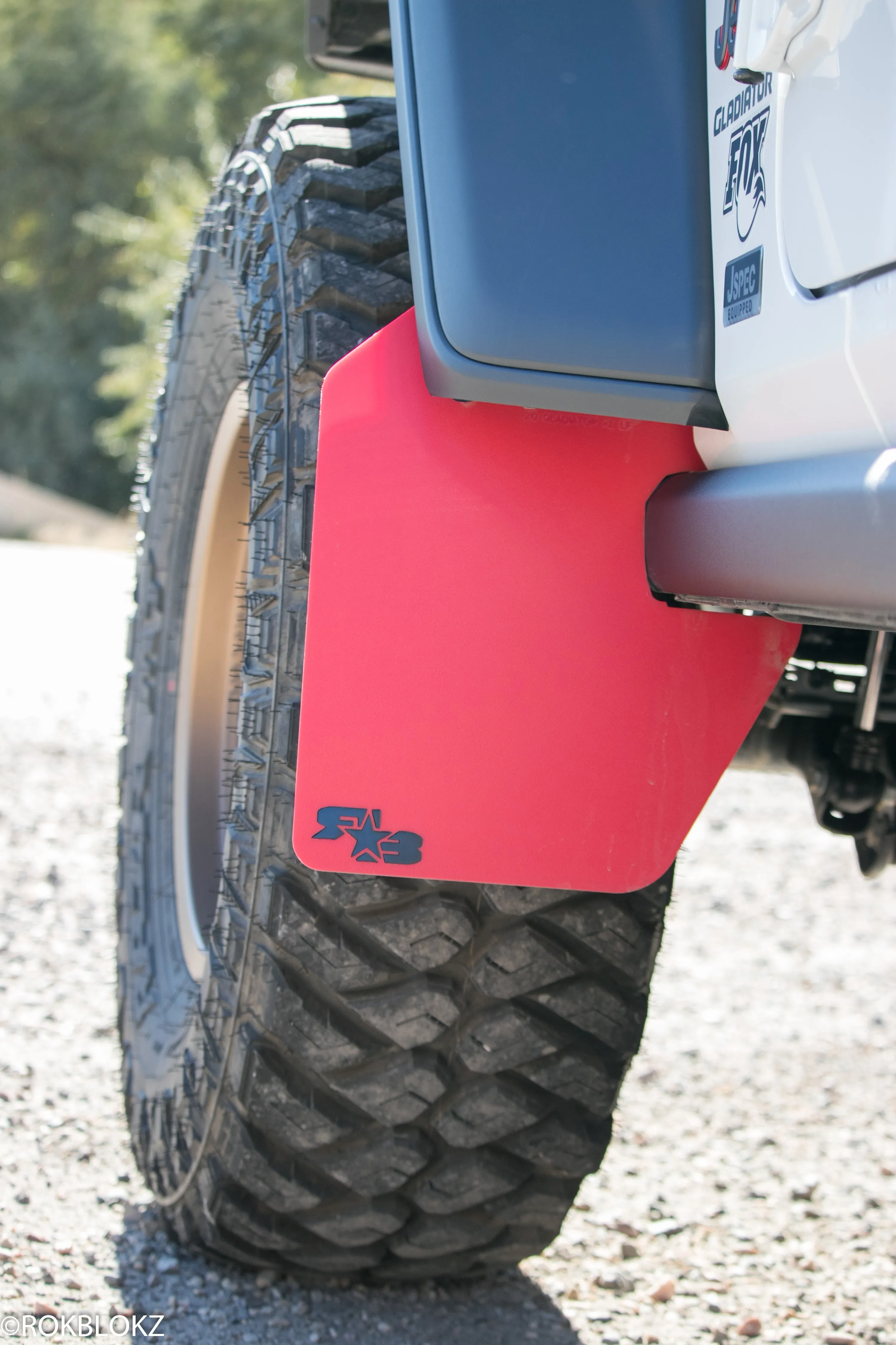 Jeep Gladiator (JT) 2020  Mud Flaps - FRONT ONLY
