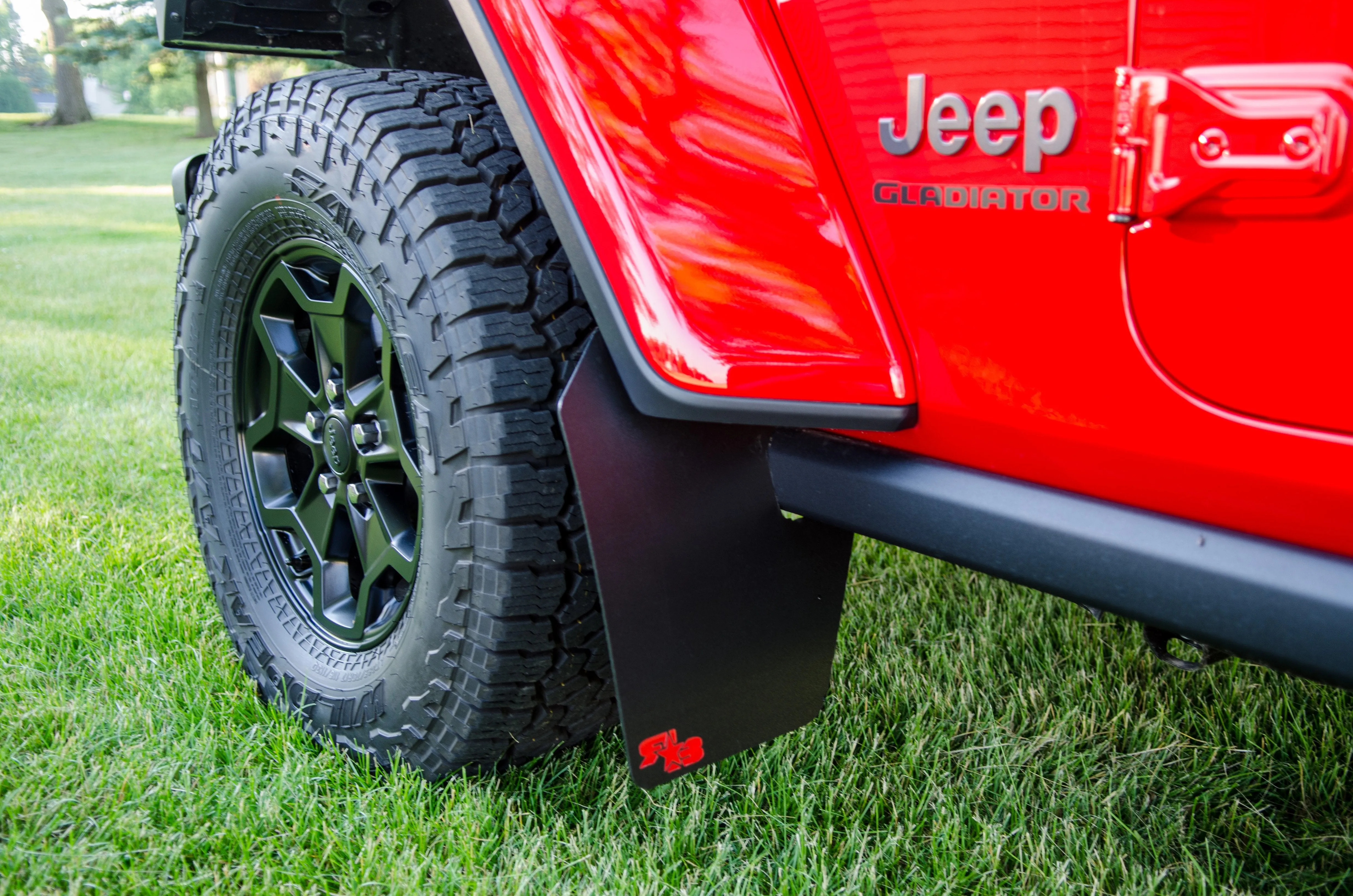 Jeep Gladiator (JT) 2020  Mud Flaps - FRONT ONLY