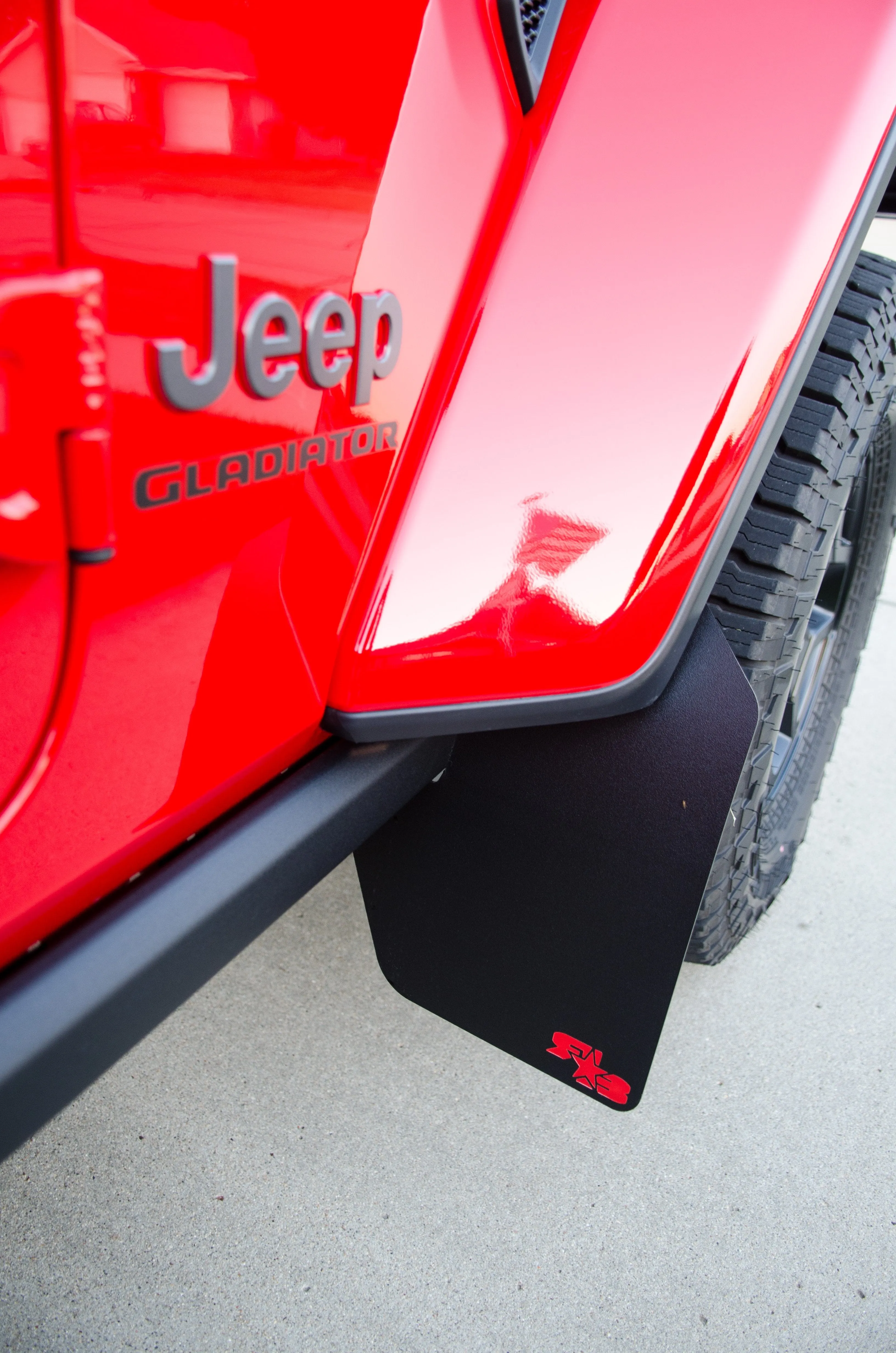 Jeep Gladiator (JT) 2020  Mud Flaps - FRONT ONLY