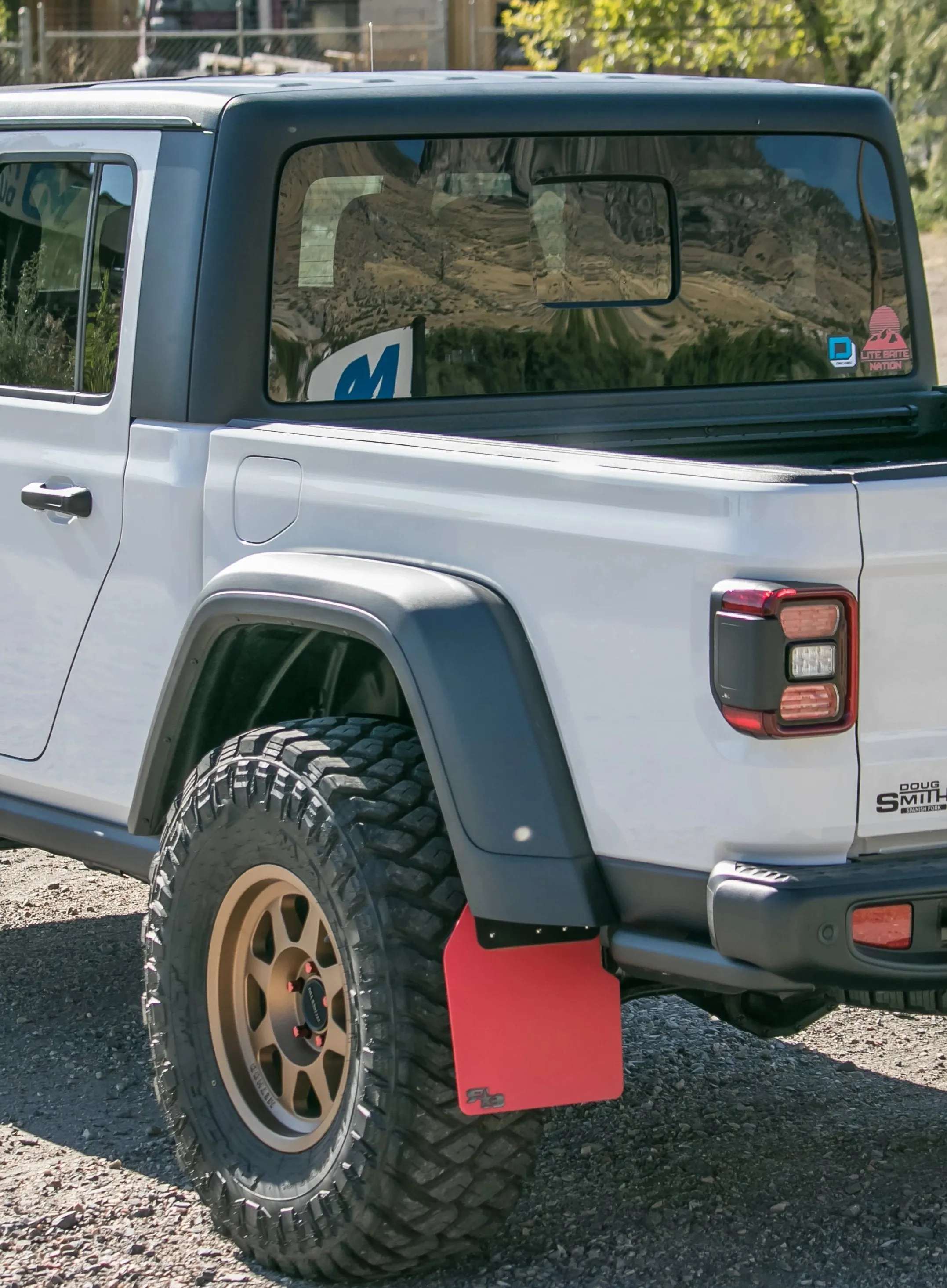 Jeep Gladiator (JT) 2020  Mud Flaps - REAR ONLY