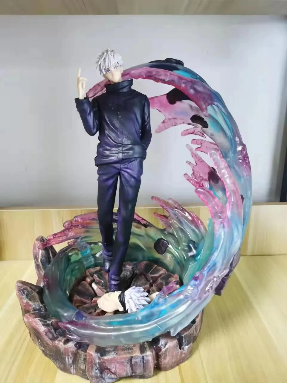Jujutsu Kaisen Gojo Satoru LED Lights And Changeable Head Action Figure |  35CM |