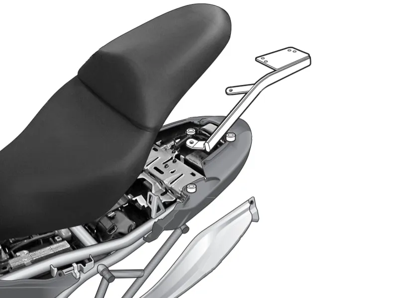 Kawasaki Versys 650 (07-09) SHAD Top Box Fitting Kit