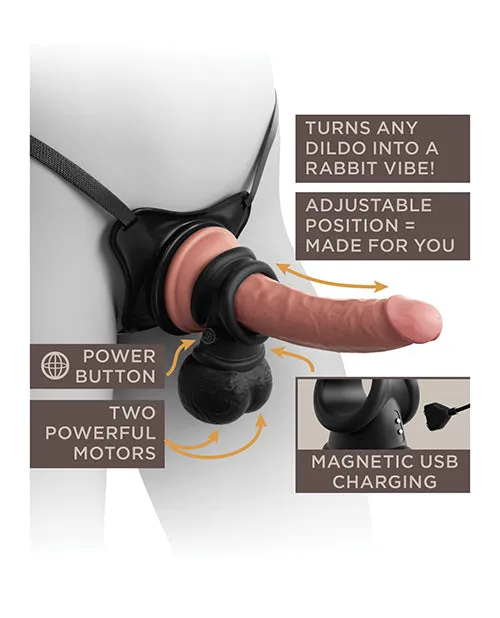 King Cock Elite The Crown Jewels Vibrating Swinging Balls