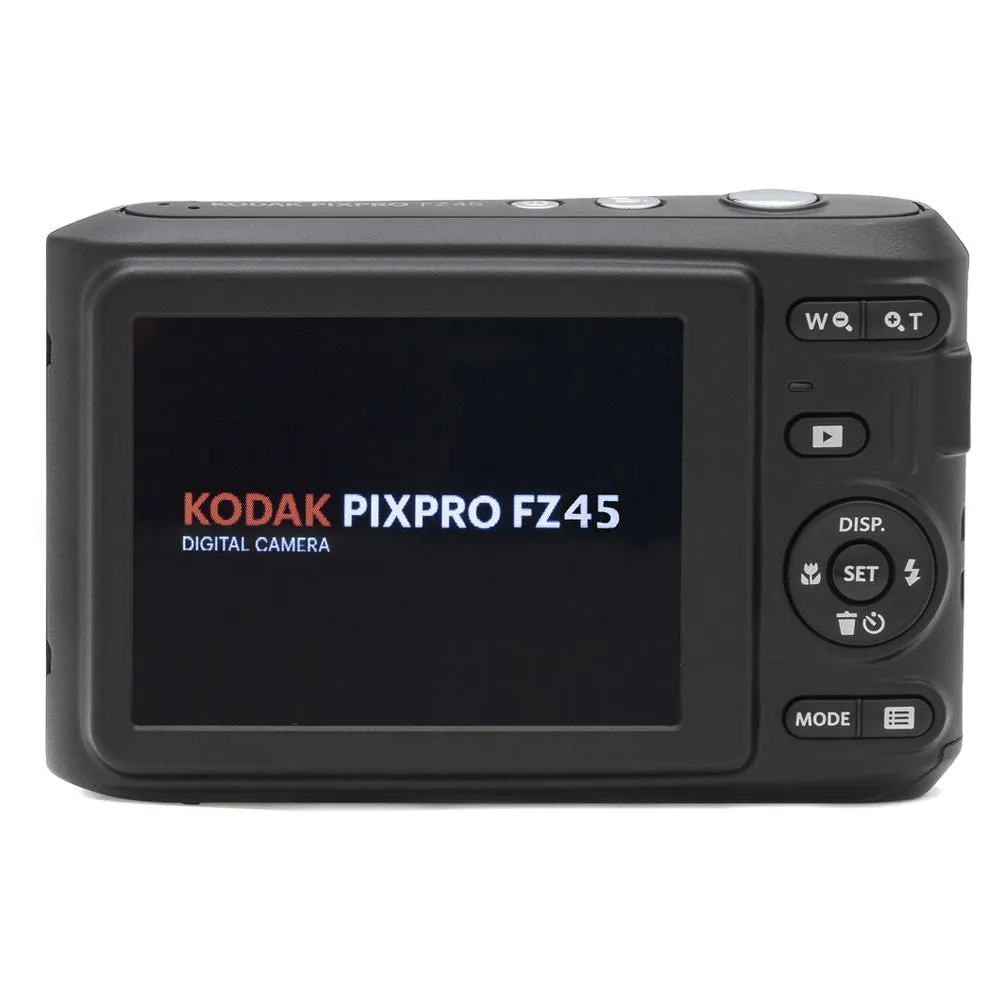 KODAK FZ45 Friendly Zoom PIXPRO Compact Digital Camera with 4x Optical Zoom, 16MP CMOS Sensor, Full HD Video, 27mm Wide Angle Lens, 2.7" LCD Display, Double A Battery Powered  Kodak Digital Cameras