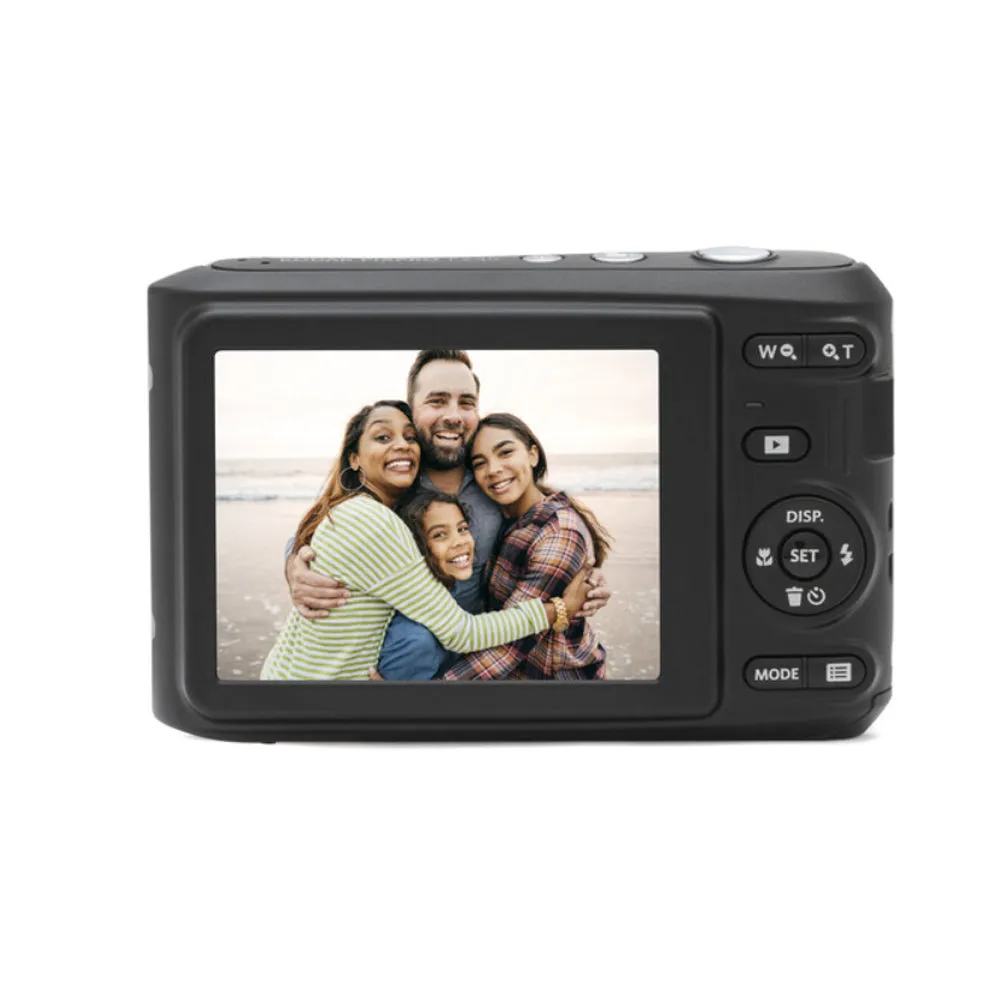KODAK FZ45 Friendly Zoom PIXPRO Compact Digital Camera with 4x Optical Zoom, 16MP CMOS Sensor, Full HD Video, 27mm Wide Angle Lens, 2.7" LCD Display, Double A Battery Powered  Kodak Digital Cameras