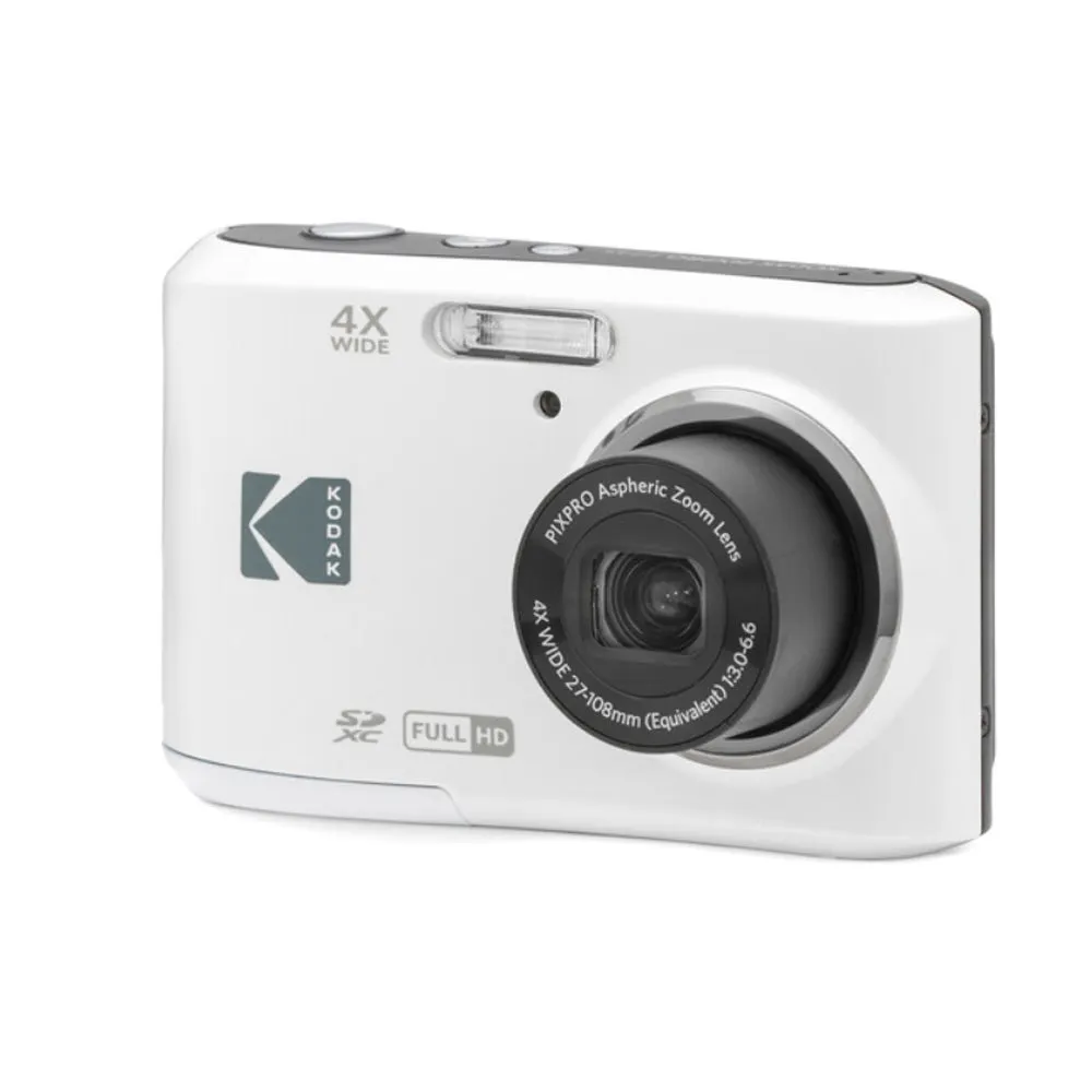 KODAK FZ45 Friendly Zoom PIXPRO Compact Digital Camera with 4x Optical Zoom, 16MP CMOS Sensor, Full HD Video, 27mm Wide Angle Lens, 2.7" LCD Display, Double A Battery Powered  Kodak Digital Cameras
