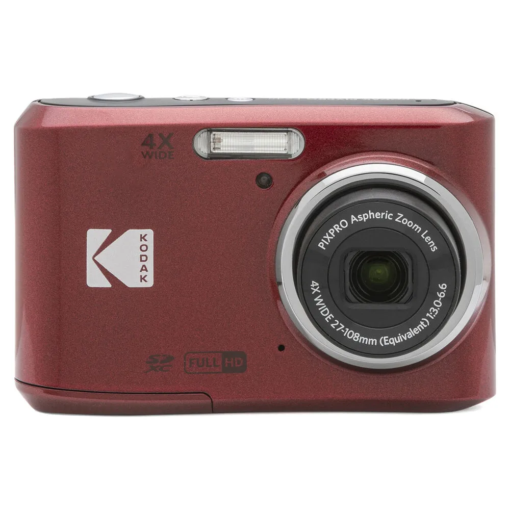 KODAK FZ45 Friendly Zoom PIXPRO Compact Digital Camera with 4x Optical Zoom, 16MP CMOS Sensor, Full HD Video, 27mm Wide Angle Lens, 2.7" LCD Display, Double A Battery Powered  Kodak Digital Cameras