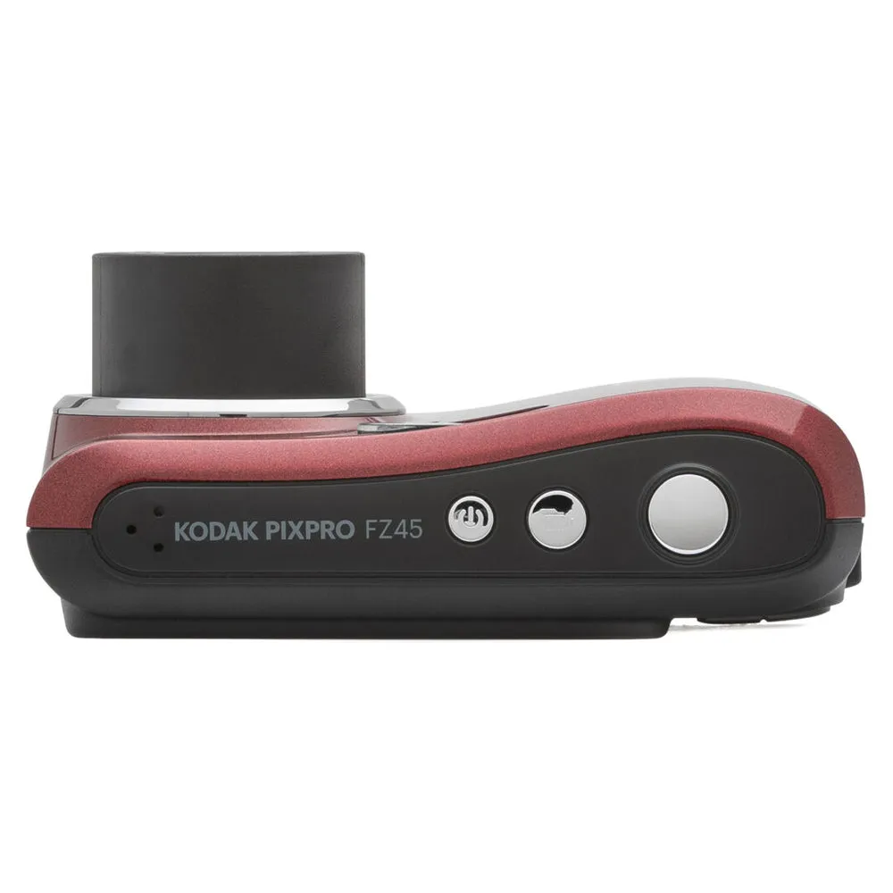 KODAK FZ45 Friendly Zoom PIXPRO Compact Digital Camera with 4x Optical Zoom, 16MP CMOS Sensor, Full HD Video, 27mm Wide Angle Lens, 2.7" LCD Display, Double A Battery Powered  Kodak Digital Cameras