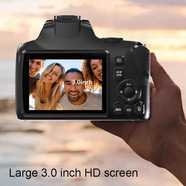 KOMERY W2 64MP 4K 3 Inch Screen 10X Optical Zoom 4X Digital Zoom Camera