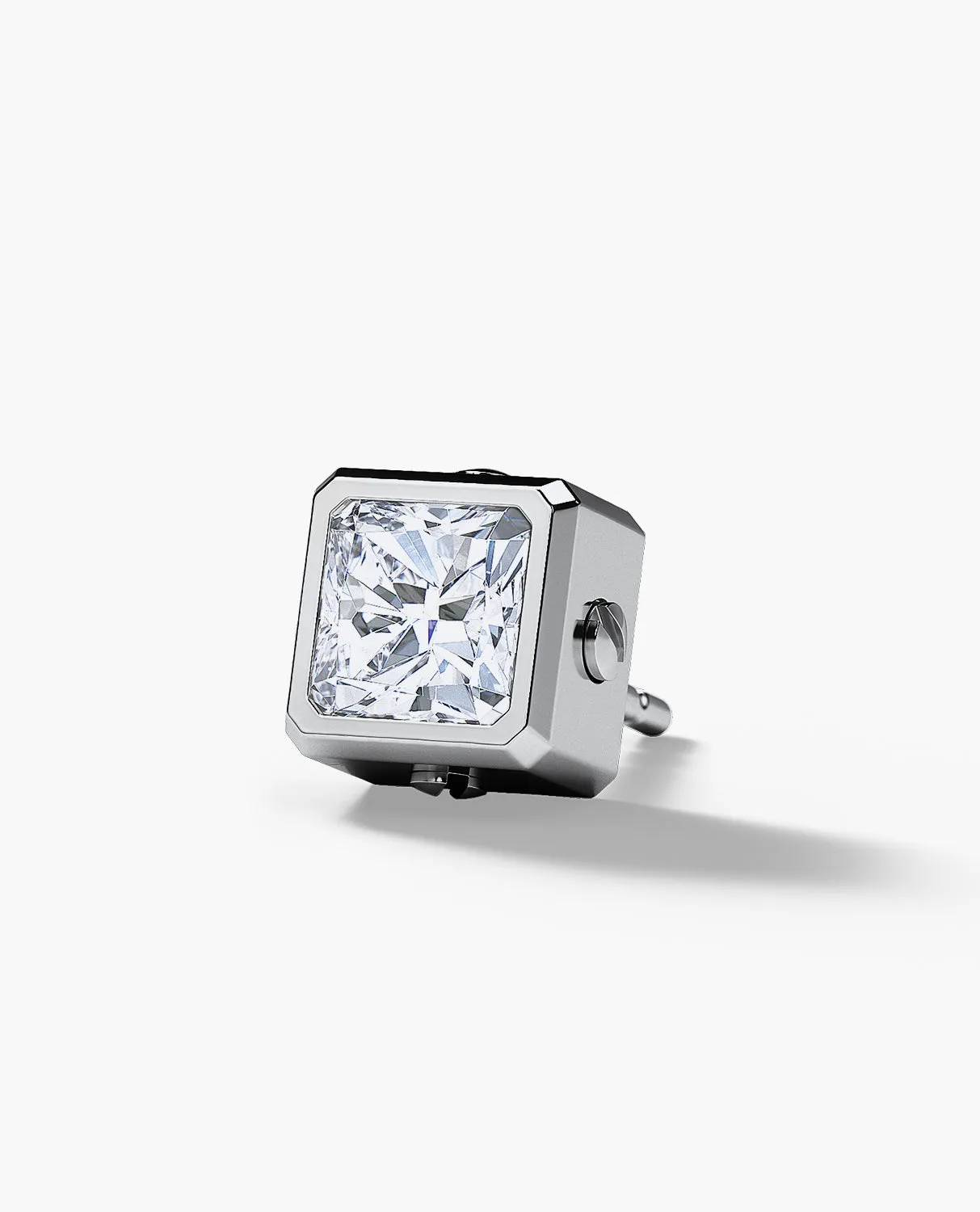 LA PAZ Gold Single Stud Earring with 0.90ct Diamonds