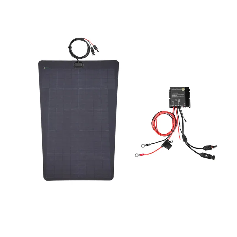 Land Rover Defender 110/90 (1984-2006) Lensun 75W Bonnet Flexible Solar Panel