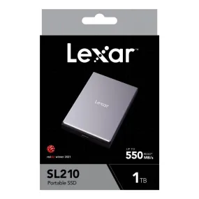 Lexar SL210 1TB Portable 550MB/s read SSD Drive