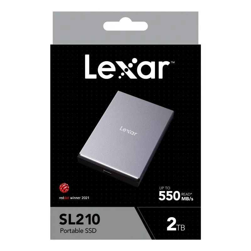 Lexar SL210 2TB Portable 550MB/s read SSD Drive