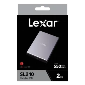 Lexar SL210 2TB Portable 550MB/s read SSD Drive