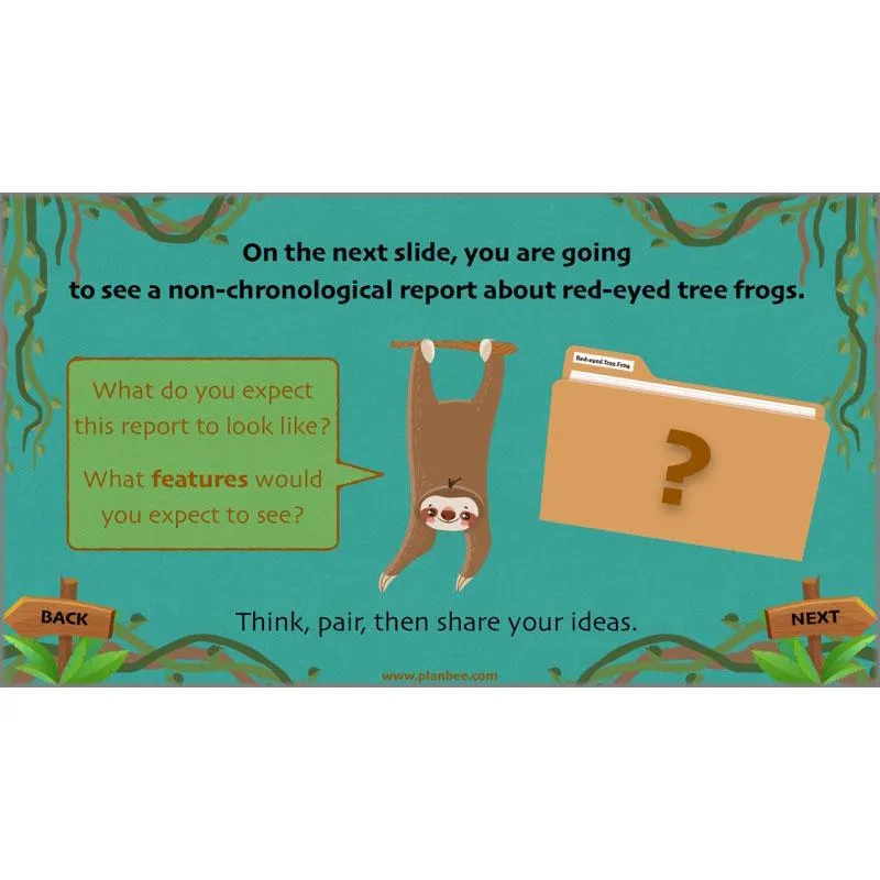 Lost in the Rainforest: Non-chronological Reports