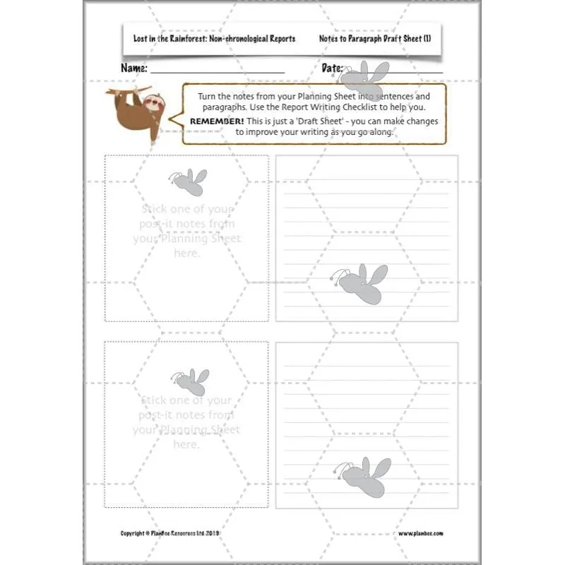 Lost in the Rainforest: Non-chronological Reports
