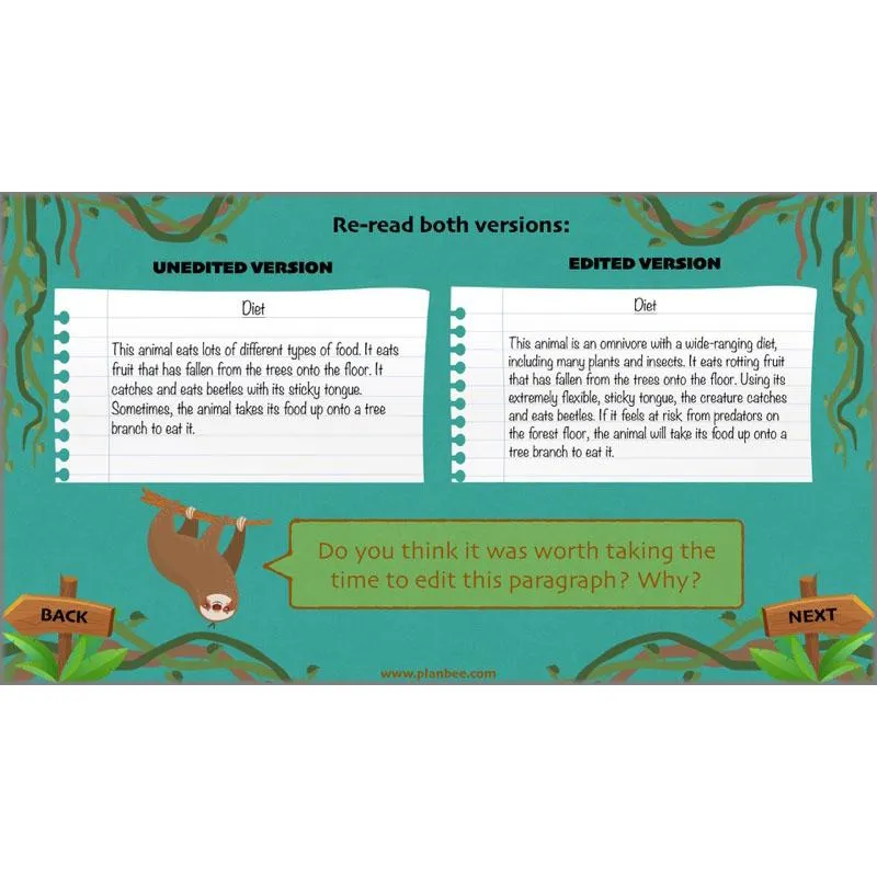 Lost in the Rainforest: Non-chronological Reports