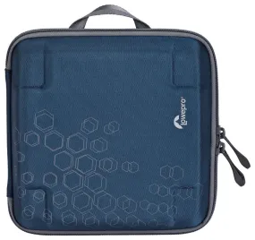 Lowepro Dashpoint AVC 2 Galaxy Blue Hard-Shell Case for Multiple Action Camera and Accessories, Dual Zipper Function, Lightweight Hard-Shell Exterior with Side Handle Grip and Soft Interior with Removable Padded Divider