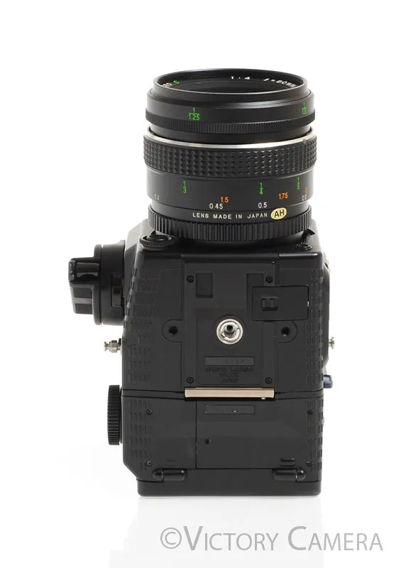 Mamiya 645 Super Medium Format Film Camera w/ Prism Finder 80mm f4 Macro Lens