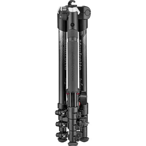 Manfrotto MKBFRA4GY-BH BeFree Color Aluminum Travel Tripod with Ball Head for Vlogging, Photography, etc.(Gray)