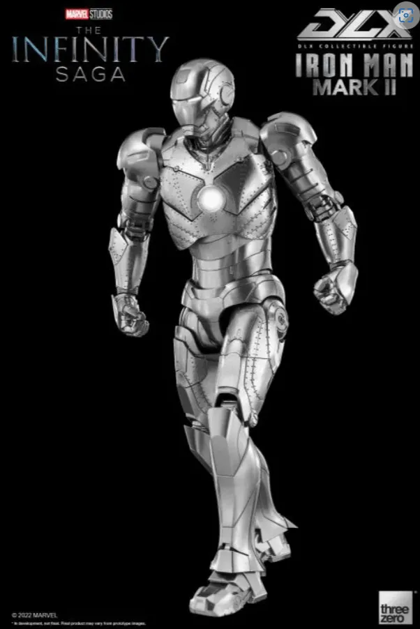 Marvel Studios: The Infinity Saga Iron Man Mark 2 DXL Action Figure/ Threezero